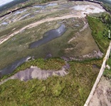 Veja imagens aéreas e terrestres do lago do Parque Belvedere após esvaziamento