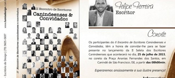 II   Encontro de Escritores Canindeenses & Convidados