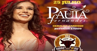 Sem apoio da Nestlé e do Governo do Estado não teríamos a festa do Carro de Boi este ano com Paula Fernandes, diz prefeito
