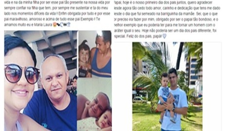 Delmirenses realizam diversas homenagens ao dia dos pais nas redes sociais