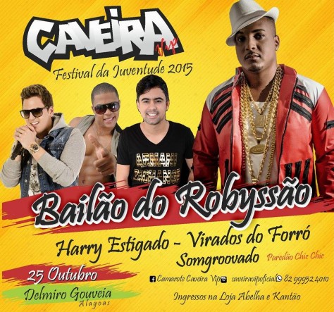 Veja as atrações da 6ª – Edição do “Camarote Caveira Vip” no Festival da Juventude em Delmiro Gouveia