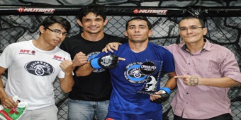 Lutadores Delmirenses de MMA são elogiados pelo Presidente do Brabos Combat