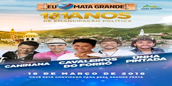 Mata Grande:  Prefeito Franklin Lou convida para a Festa de Emancipação