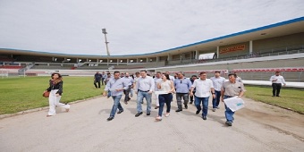 Obras de adaptação do Estádio Rei Pelé para jogos da Série A entram na reta final