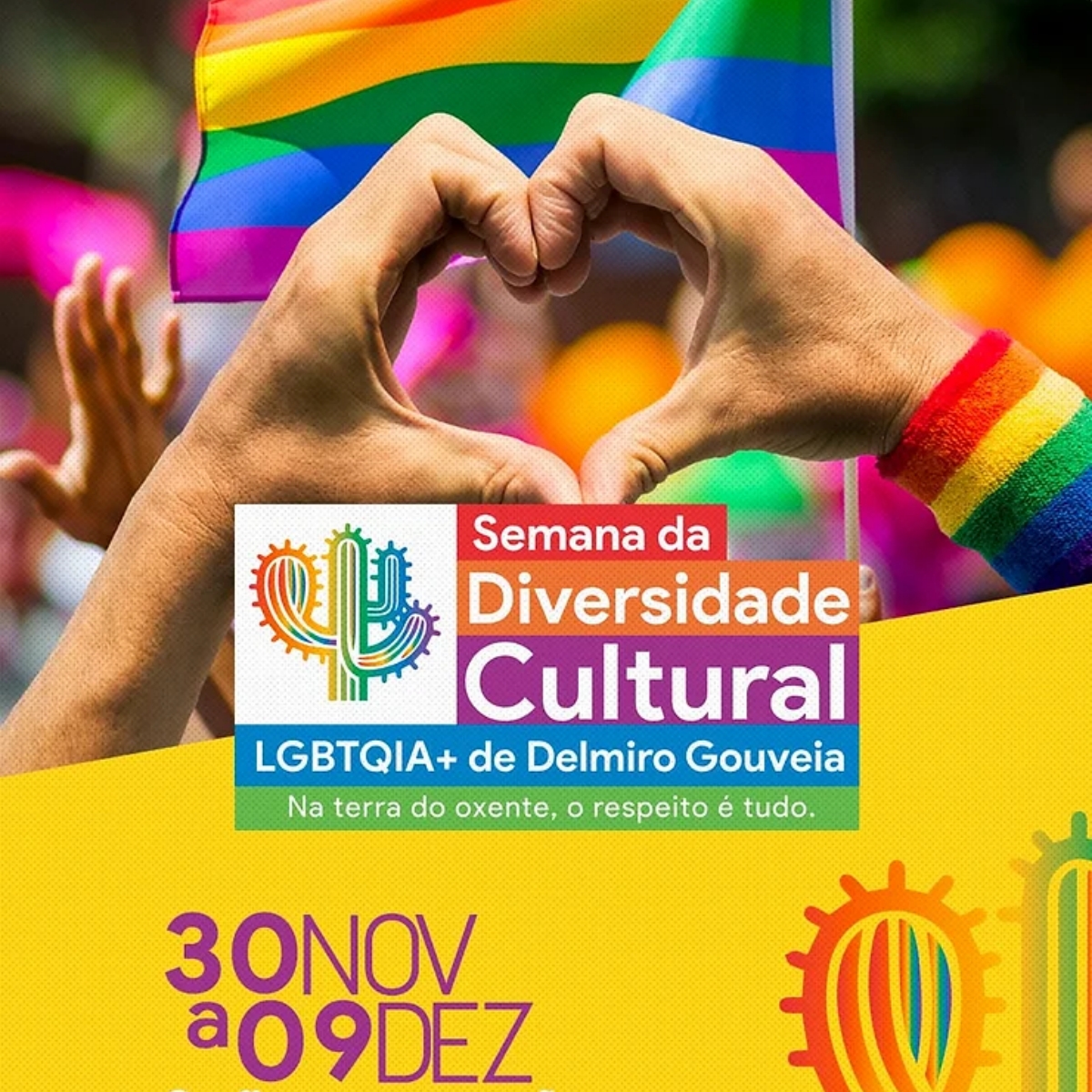 Semana da Diversidade Cultural vai discutir avanços para público LGBTQIAPN+