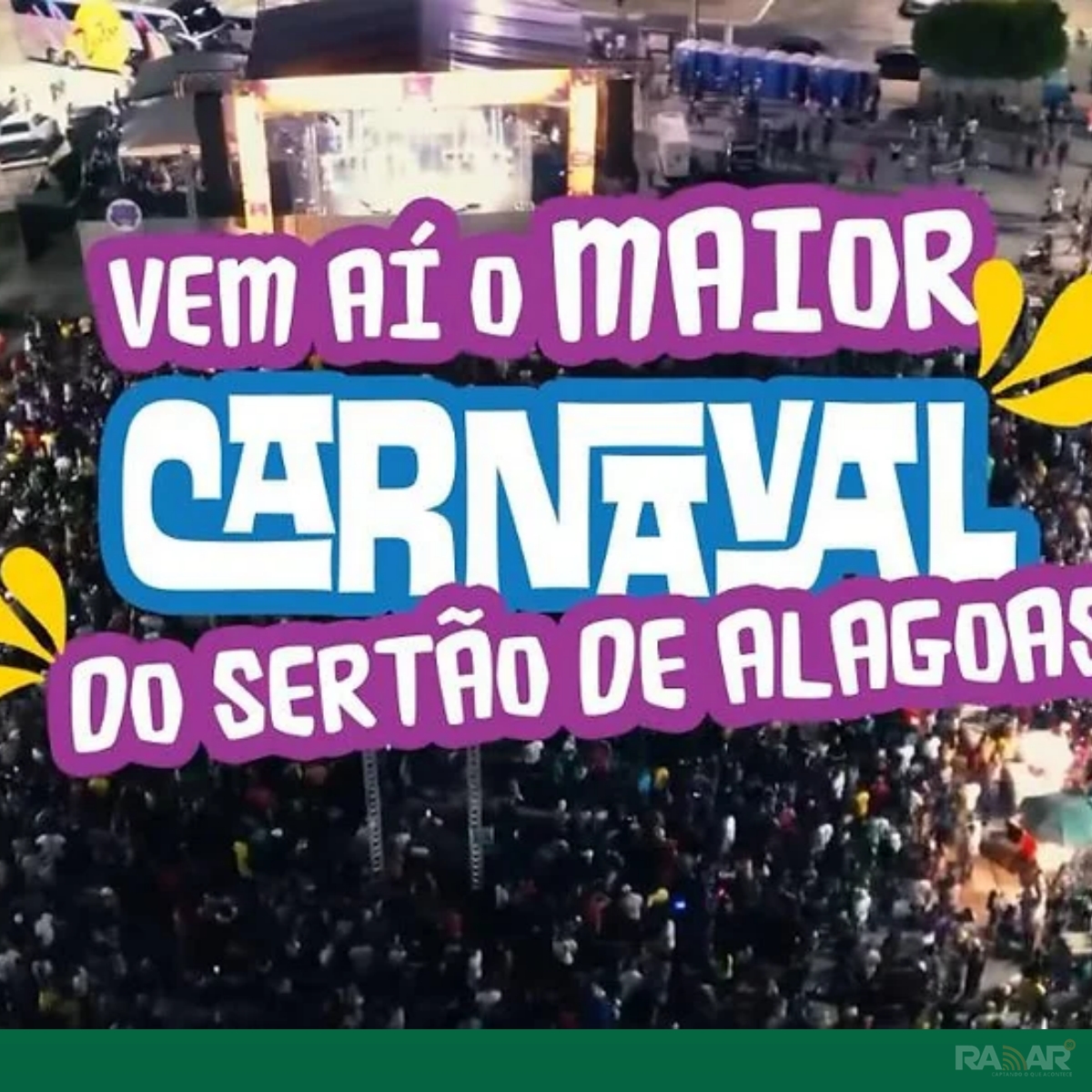 Programação do carnaval 2024 em Delmiro Gouveia começa a ser divulgada na próxima sexta-feira (26)