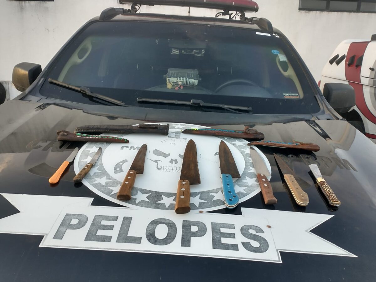 9º-BPM intensifica operação para combater uso de arma branca em Canapi, Inhapi e Mata Grande