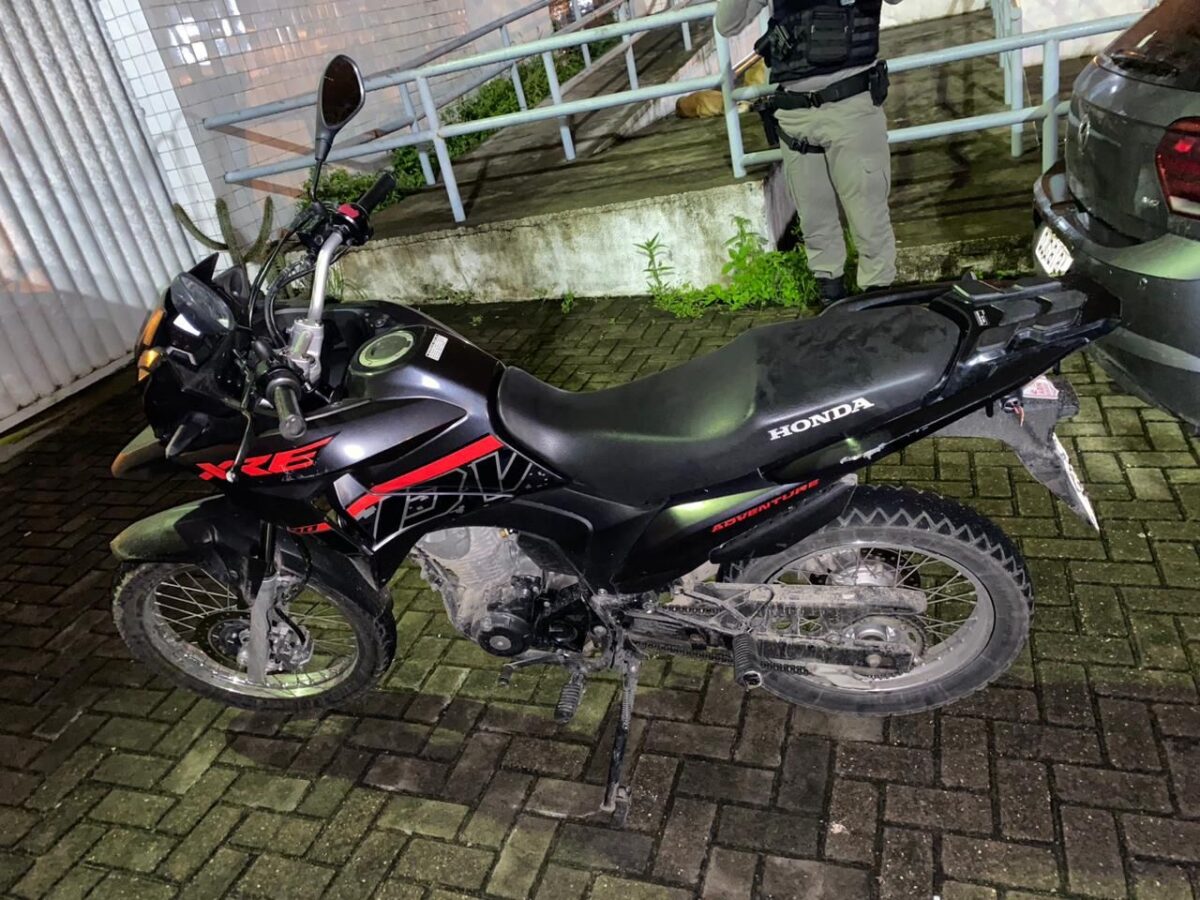 Polícia Militar frustra assaltos e recupera moto alterada em Santana do Ipanema, Médio Sertão