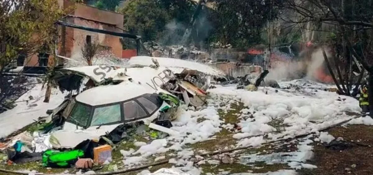 IML conclui que vítimas do avião da Voepass morreram de politraumatismo