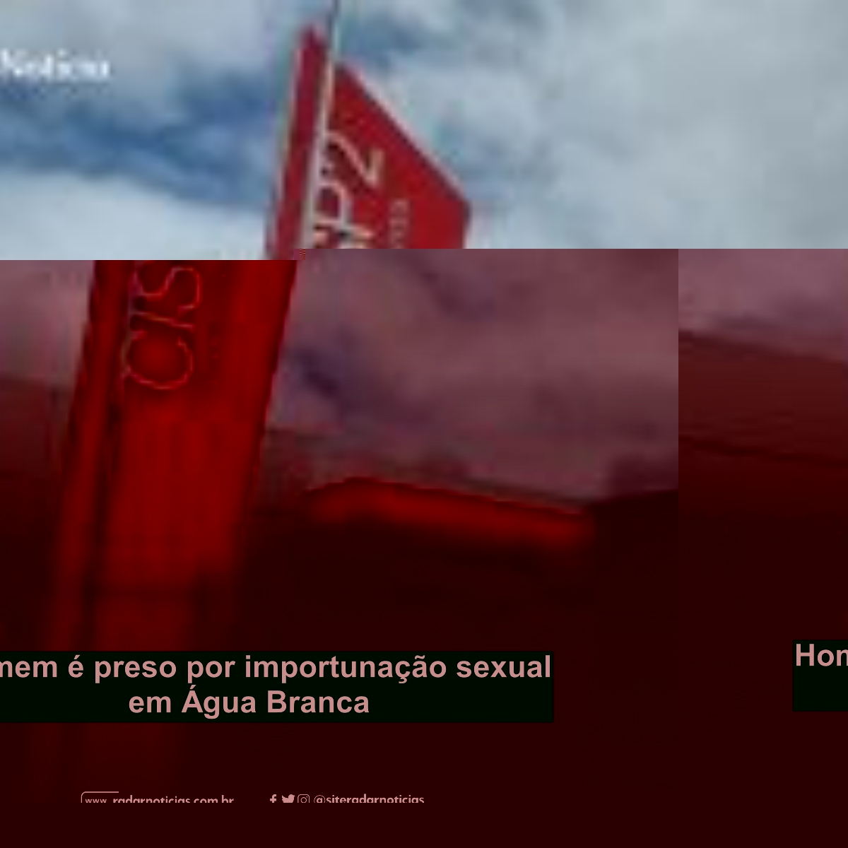 Homem é preso por importunação sexual em Água Branca