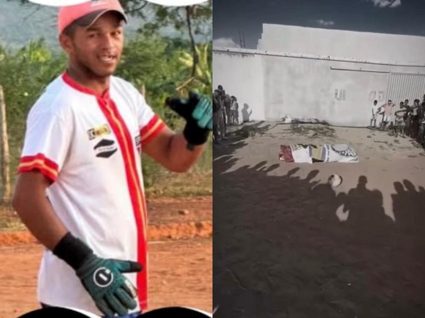 Última defesa: população de Glória-BA se despede do goleiro Arlândio “Piranha”